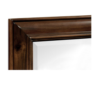 Oak Cushion Frame Mirror (Plain)