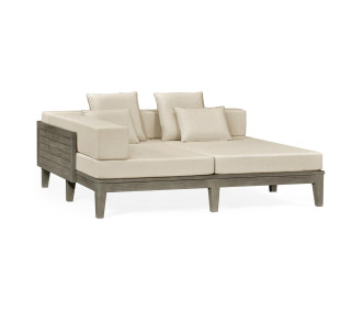 Outdoor Lounge Ottoman (Com)