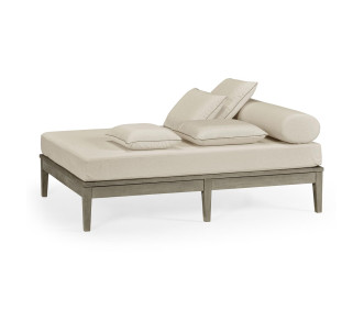 Outdoor small lounge ottoman (COM)