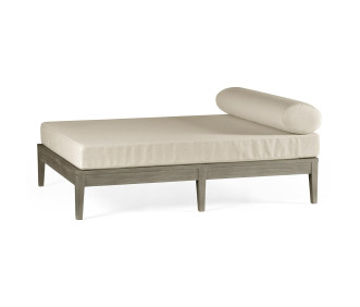 Outdoor small lounge ottoman (COM)