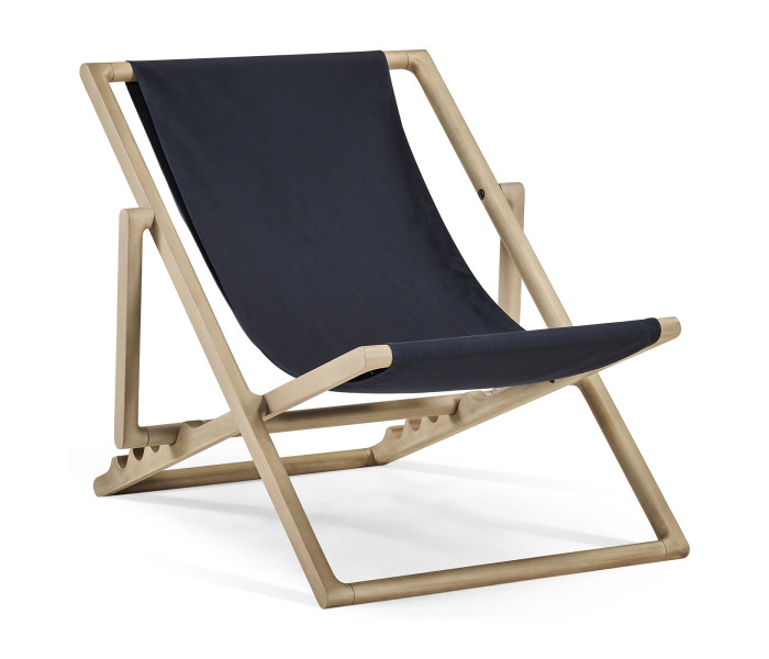LOUNGE CHAIR - CANVAS GRANITE