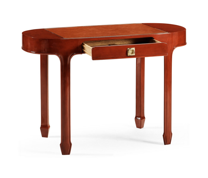 OVAL LAQUER DESK