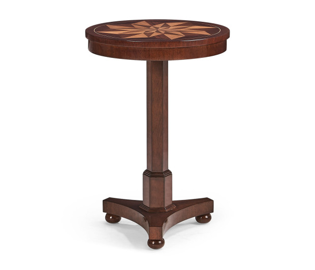 Round side table