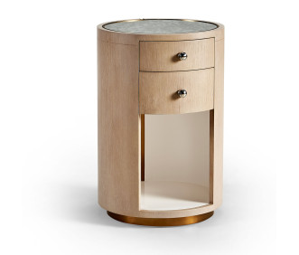 Round Bedside Table