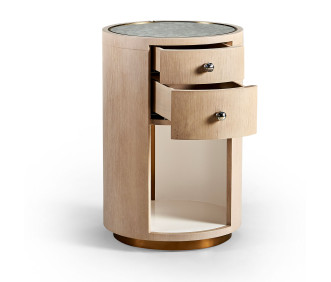 Round Bedside Table