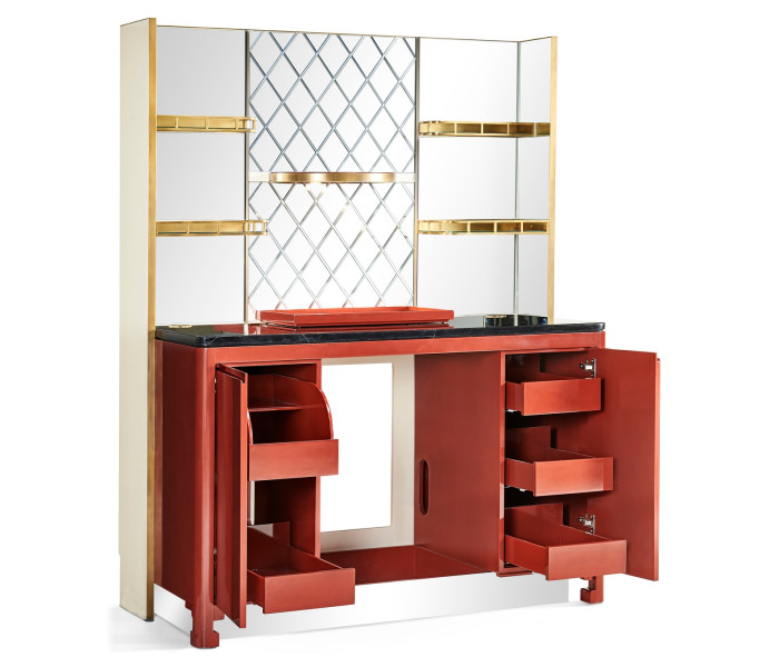 Minibar Cabinet (Large) - Red