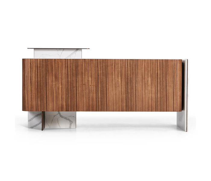 Ct-1.V. Station. 4-Door Buffet Table