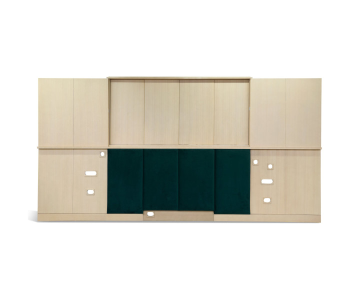 Panel divisorio con cabecero - Dividing panel with headboard (Left)