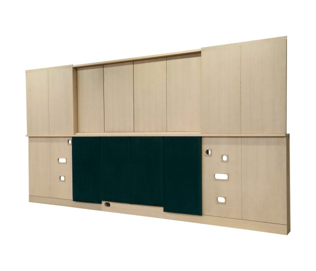 Panel divisorio con cabecero - Dividing panel with headboard (Right)