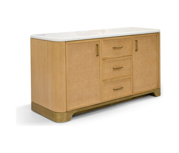 Charleston Minibar - With metal TV bracket frame