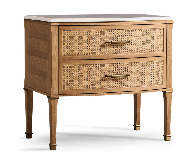 Nightstand- Typical King Guestroom - Right side outlet