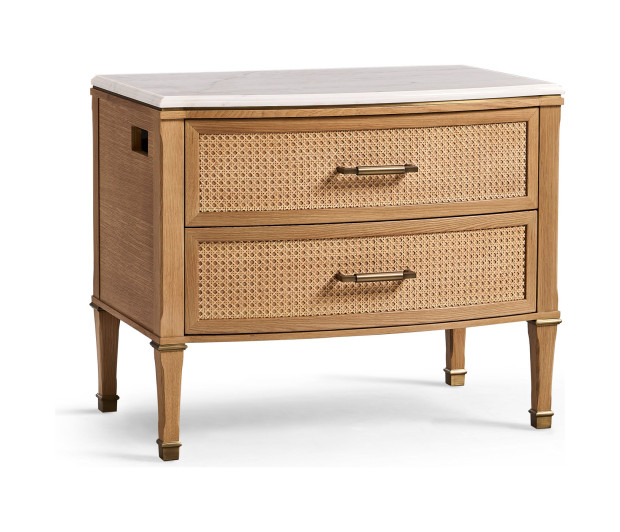 Nightstand- King ADA Guestrooms - left side outlet