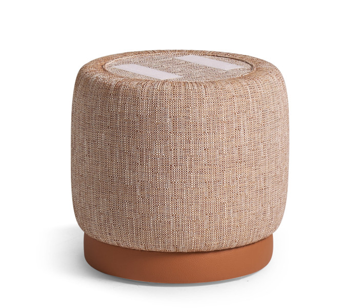 Upholstered Pouf