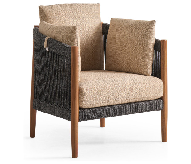 OUTDOOR ARMCHAIR WITHOUT COVER