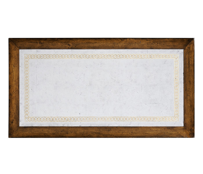 Walnut and Églomisé Rectangluar Coffee Table Walnut and Églomisé Rectangluar Coffee Table