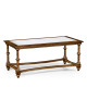 Walnut and Églomisé Rectangluar Coffee Table Walnut and Églomisé Rectangluar Coffee Table