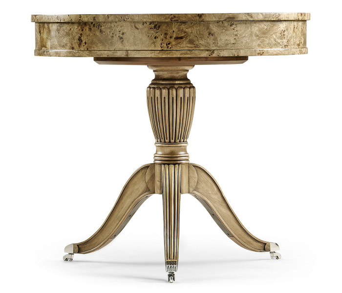 Fulgurite Drum Table Fulgurite Drum Table