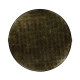 Dark Bronze Round Side Table with Drawer Dark Bronze Round Side Table with Drawer