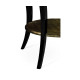 Dark Bronze Round Side Table with Drawer Dark Bronze Round Side Table with Drawer