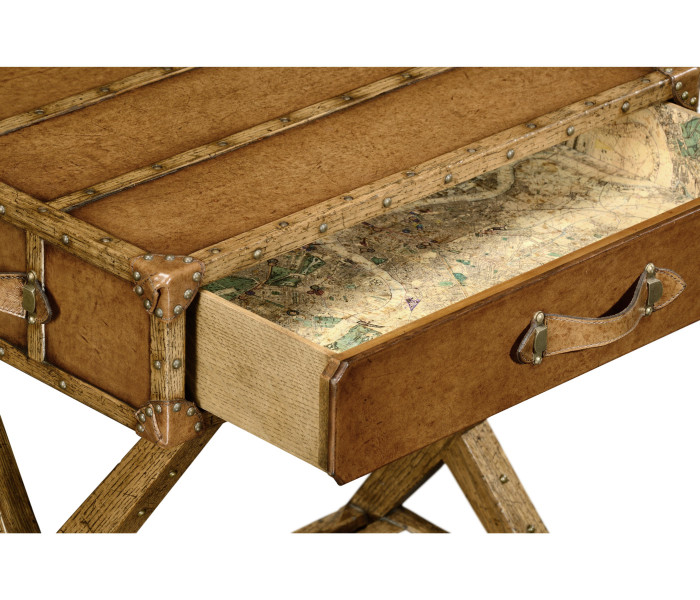 Travel Trunk Style Side Table