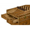Travel Trunk Style Coffee Games Table