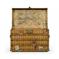 Travel Trunk Style Storage Chest