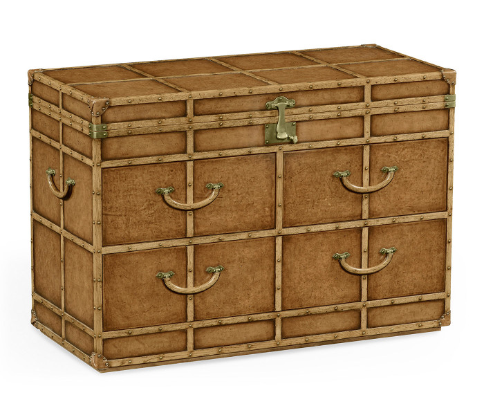 Travel Chest of Drawer Style Large Fitted Chest