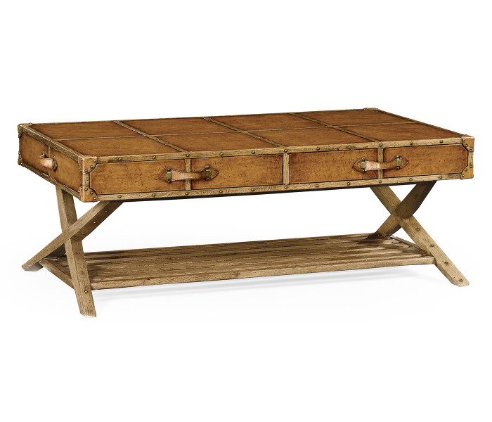 Travel Trunk Style Coffee Table Travel Trunk Style Coffee Table