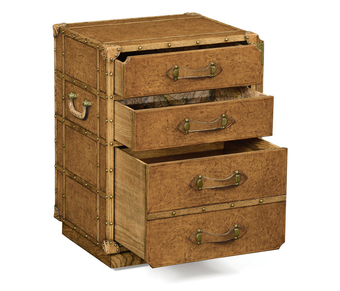 Travel Trunk Style Wellington Filing Cabinet