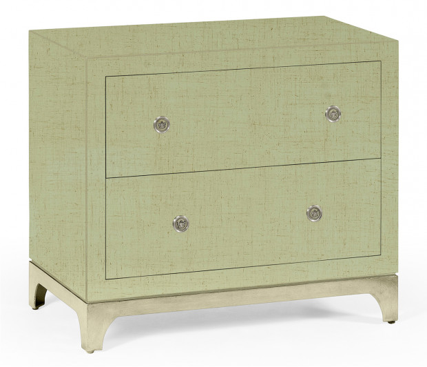 Lichen & Silver Low Chest