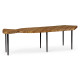 Inlaid Stripe Necktie Bench Or Coffee Table Inlaid Stripe Necktie Bench Or Coffee Table