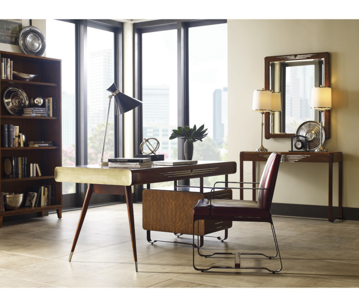 50's Americana Pedestal Desk