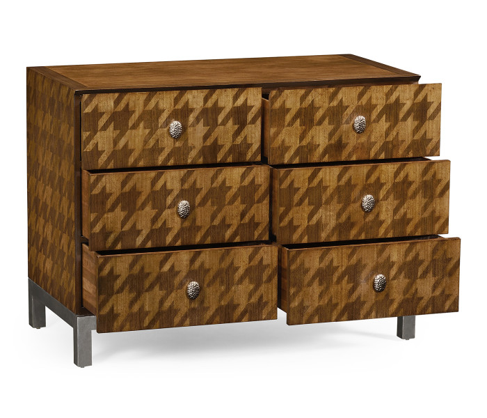 Houndstooth Chest of Drawers