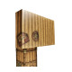 Striped Travel Trunk Style Table Lamp Striped Travel Trunk Style Table Lamp