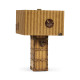 Striped Travel Trunk Style Table Lamp Striped Travel Trunk Style Table Lamp