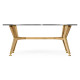 Midcentury Style Rectangular Oak Coffee Table Midcentury Style Rectangular Oak Coffee Table