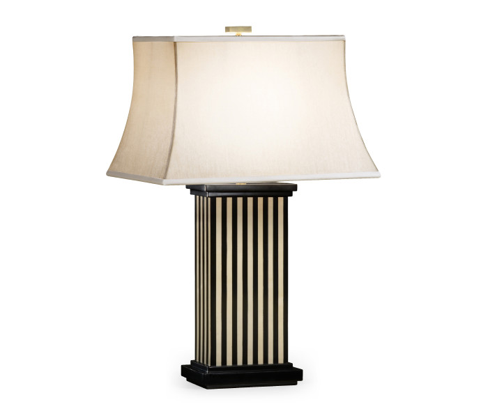 Classic Ebony & Ivory Lamp