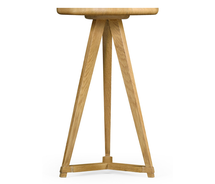 Oak & Oyster Side Table