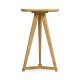 Oak & Oyster Side Table