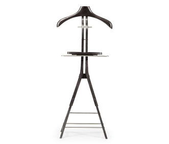 Black Mocha Oak Valet Stand