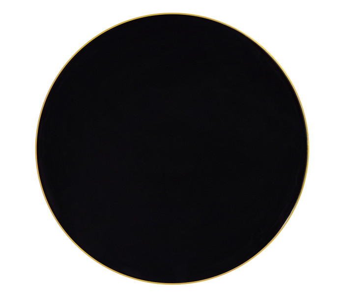 Gilded round wine table