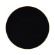 Gilded round wine table