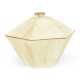 Dutch White Eggshell Hexagonal Box