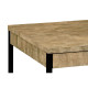 Brown Brick Eggshell End Table with Drawer Brown Brick Eggshell End Table with Drawer