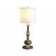 Midnight Snakeskin Eggshell Table Lamp