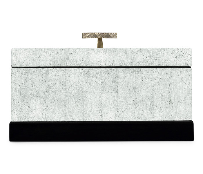 White Smoke Eggshell Rectangular Box White Smoke Eggshell Rectangular Box