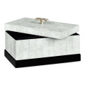 White Smoke Eggshell Rectangular Box