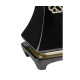 Urban Zen Smoky Black Table Lamp Urban Zen Smoky Black Table Lamp