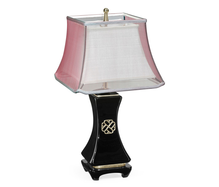 Urban Zen Smoky Black Table Lamp Urban Zen Smoky Black Table Lamp
