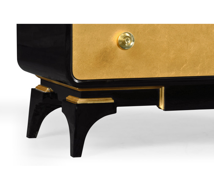 Black Lacquer Chest of Drawers Black Lacquer Chest of Drawers